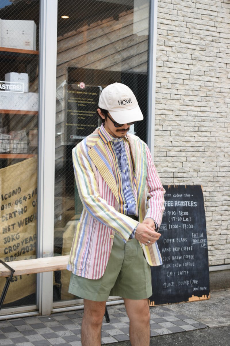 画像16: 70-80's Ralph Lauren crazy stripe tailored jacket (16)