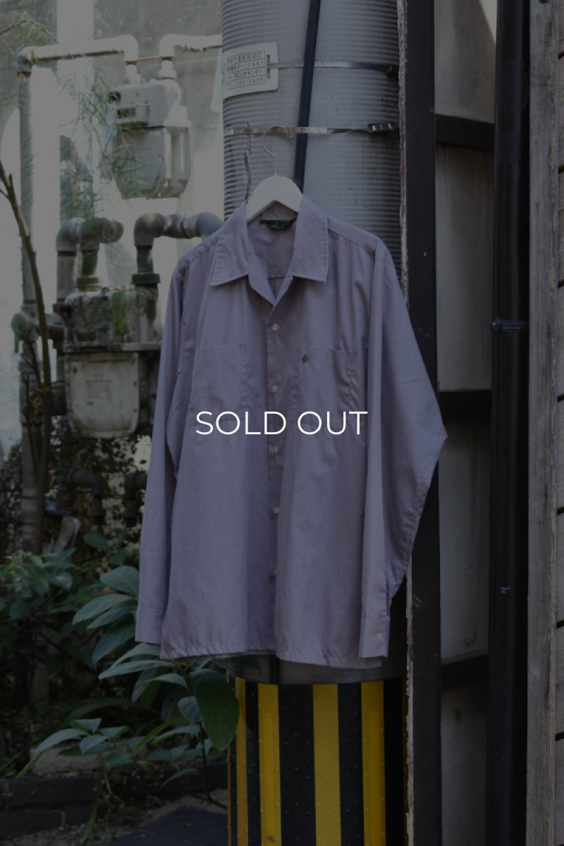 画像1: 60's Lancer California Open Collar Shirt (1)