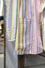 画像5: 70-80's Ralph Lauren crazy stripe tailored jacket (5)