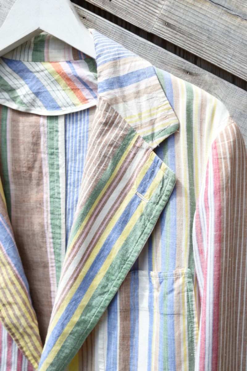 画像7: 70-80's Ralph Lauren crazy stripe tailored jacket (7)