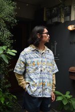画像7: 90's pierre cardin all-over print S/S shirt (7)