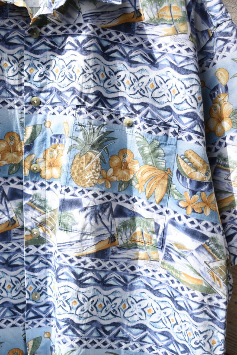 画像4: 90's pierre cardin all-over print S/S shirt (4)