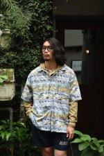画像8: 90's pierre cardin all-over print S/S shirt (8)