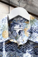 画像2: 90's pierre cardin all-over print S/S shirt (2)