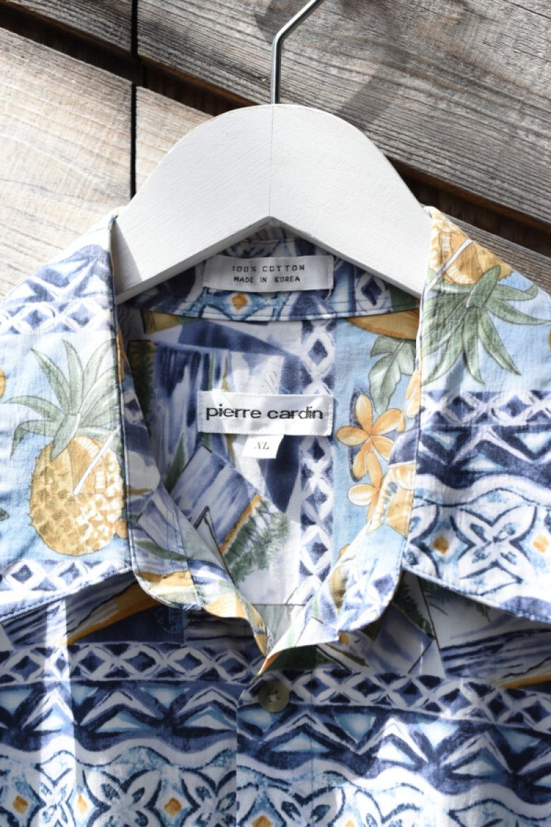 画像2: 90's pierre cardin all-over print S/S shirt (2)