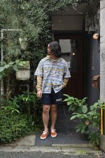 画像9: 90's pierre cardin all-over print S/S shirt (9)