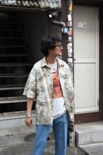 画像8: 90's pierre cardin all-over print S/S shirt (8)