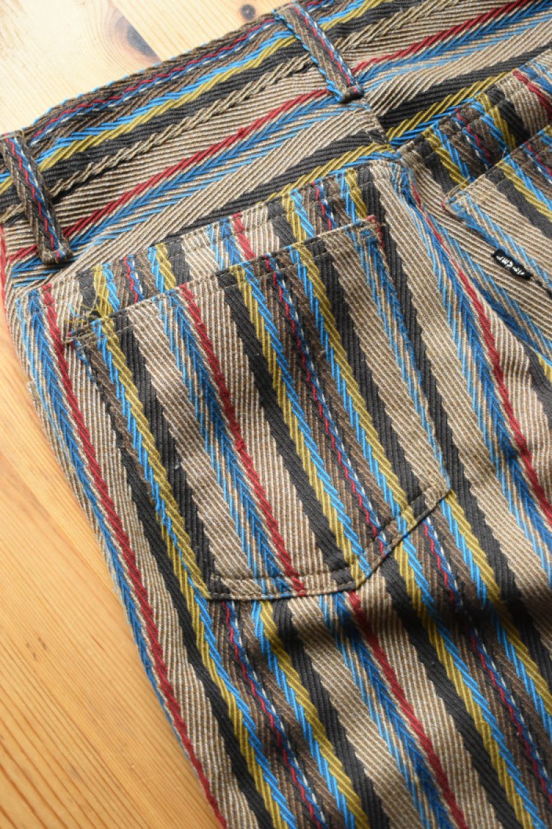 画像10: 70's LEVI'S "STA-PREST" Multi Stripe Bootcut Pants (10)