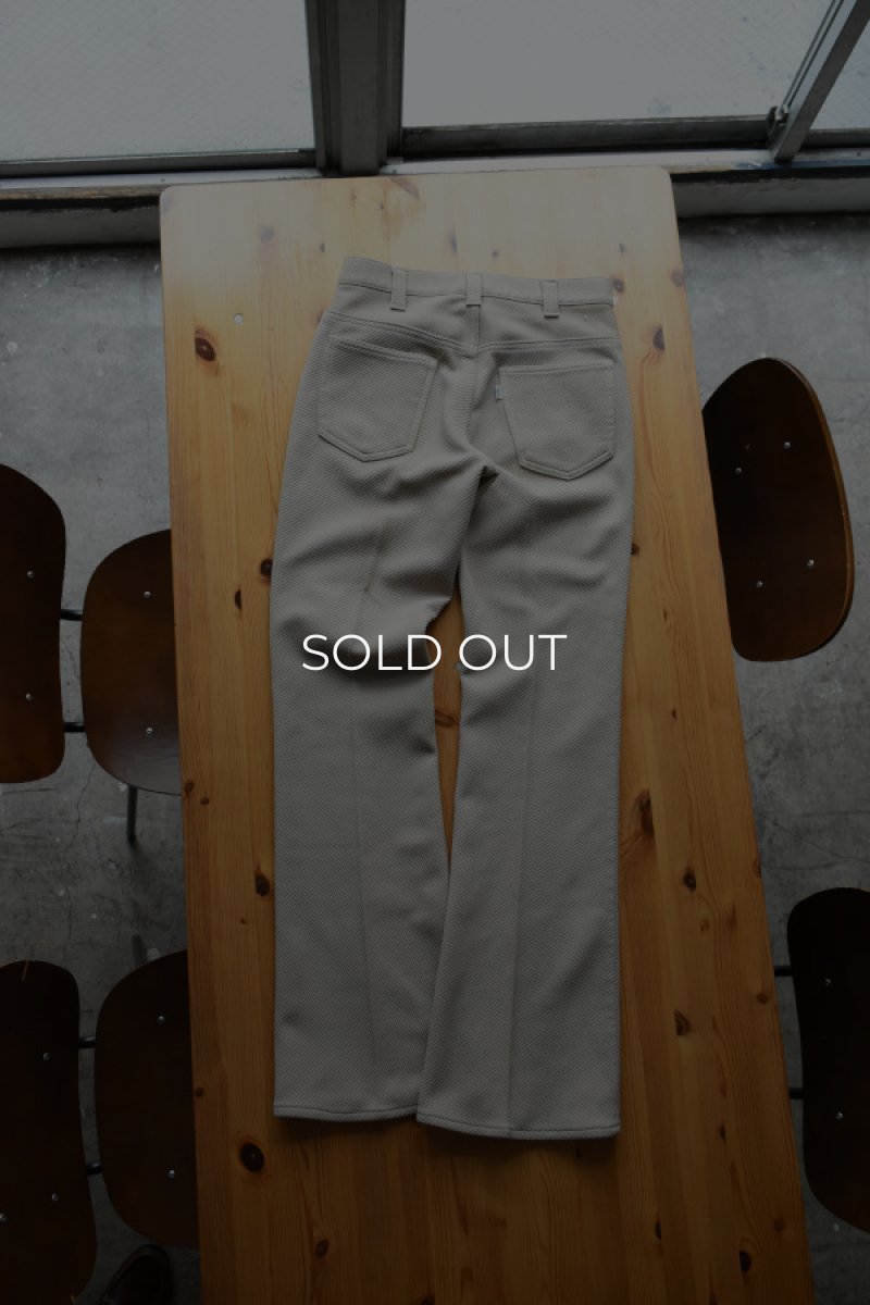 画像8: 70's LEVI'S "TAILORED JEANS" Kersey Bootcut Pants (8)