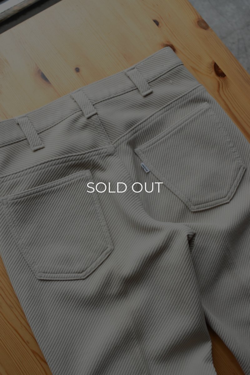 画像9: 70's LEVI'S "TAILORED JEANS" Kersey Bootcut Pants (9)