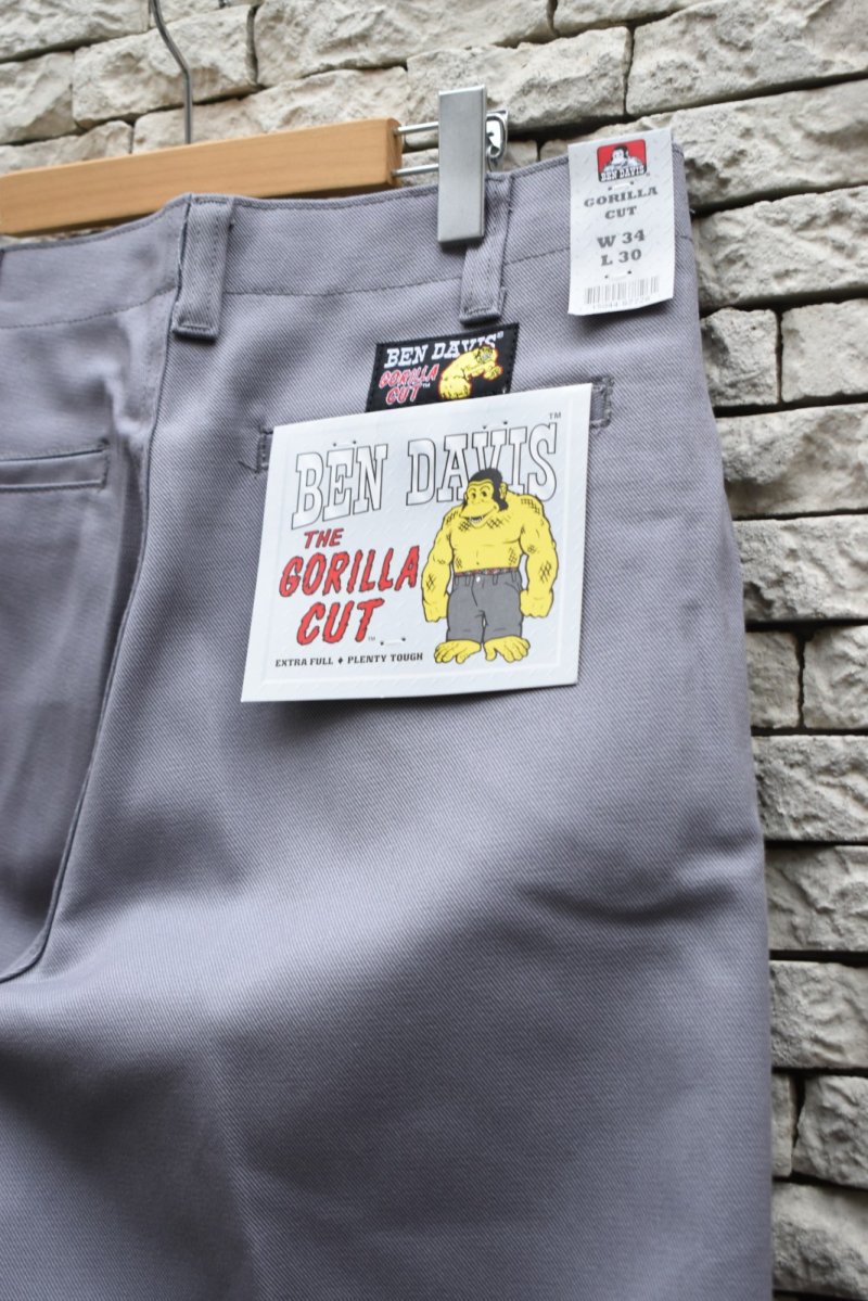 画像8: [NEW] BEN DAVIS USA GORILLA CUT（LIGHT-GREY） (8)