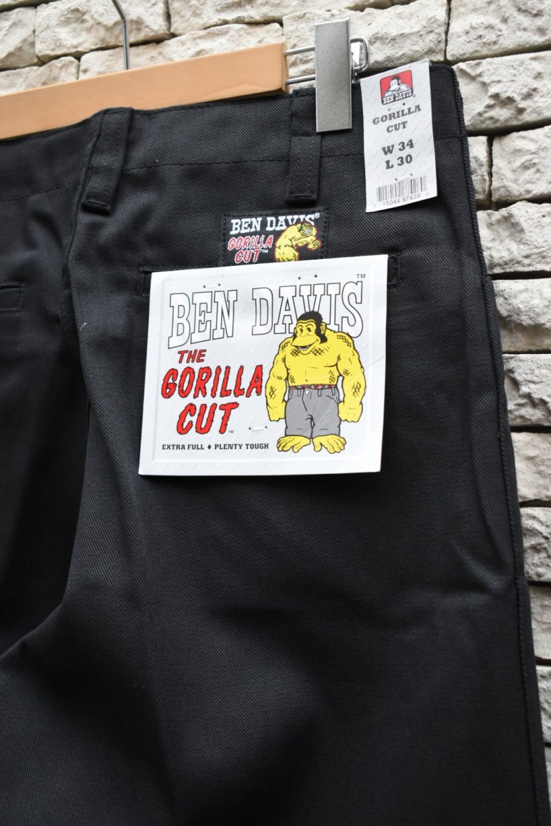 画像8: [NEW] BEN DAVIS USA GORILLA CUT（BLACK） (8)