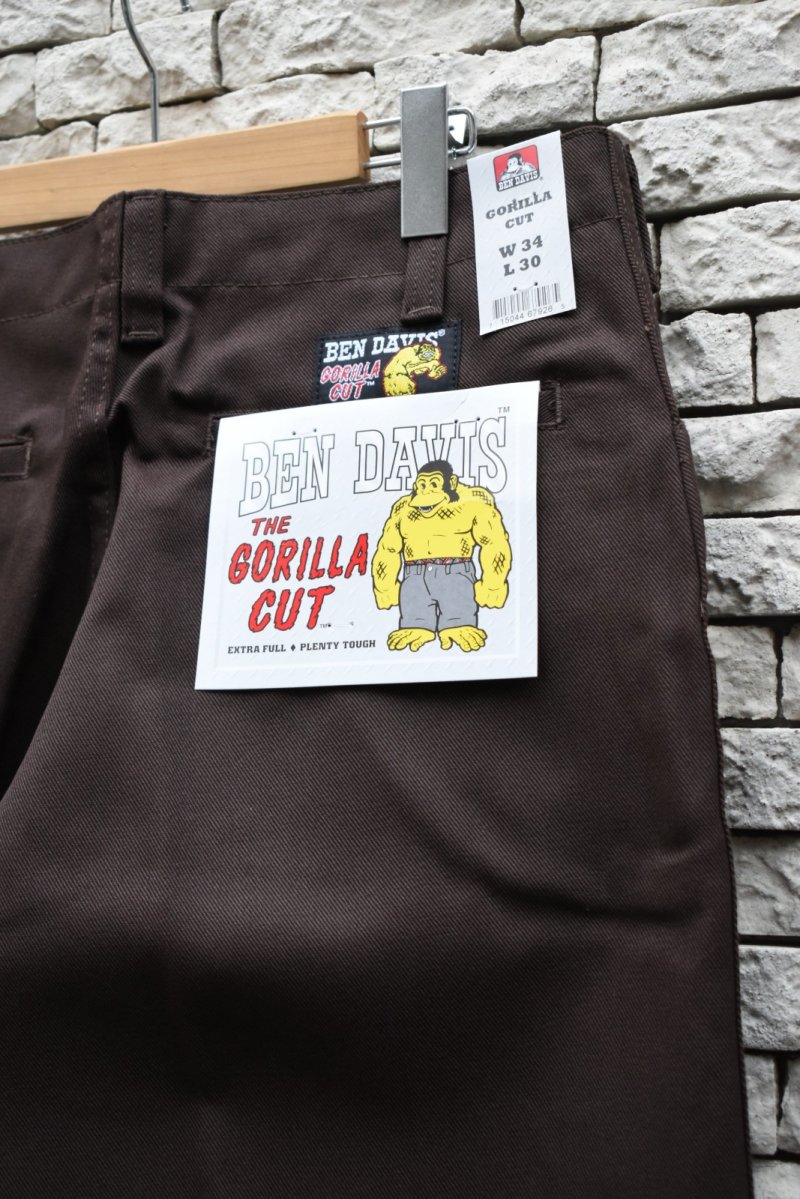 画像8: [NEW] BEN DAVIS USA GORILLA CUT（BROWN） (8)