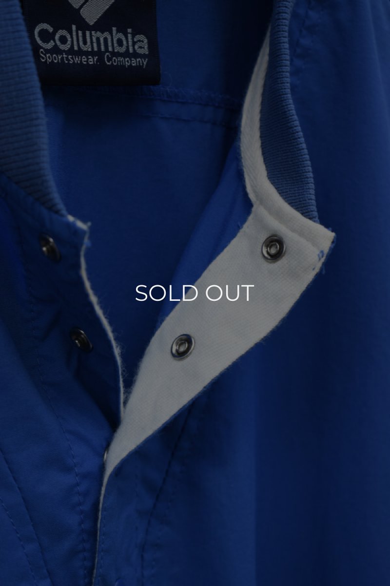 画像6: 80's Columbia Snap Neck Nylon Pullover (6)