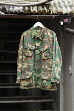 画像1: 70's US ARMY Jungle Fatigue Jacket -ERDL Camouflage Pattern- (1)