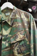 画像4: 70's US ARMY Jungle Fatigue Jacket -ERDL Camouflage Pattern- (4)