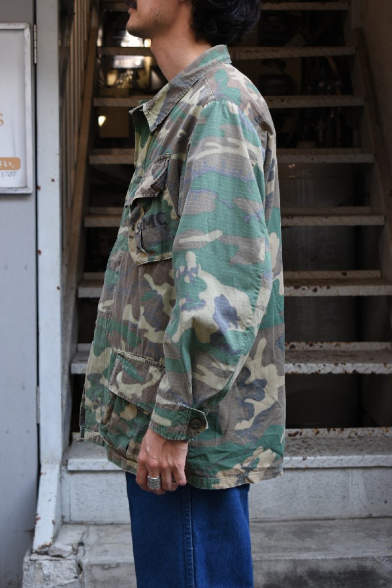 画像18: 70's US ARMY Jungle Fatigue Jacket -ERDL Camouflage Pattern- (18)