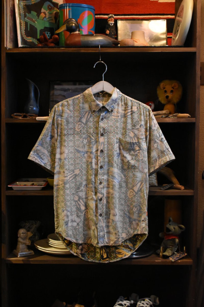 画像1: 80's reyn spooner S/S Hawaiian Shirt (1)