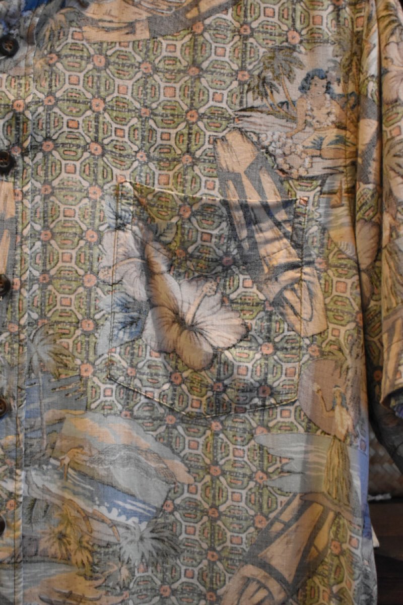 画像6: 80's reyn spooner S/S Hawaiian Shirt (6)