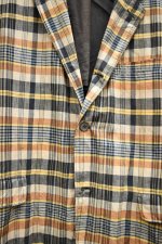 画像5: 60's Madras Check Tailored Jacket (5)