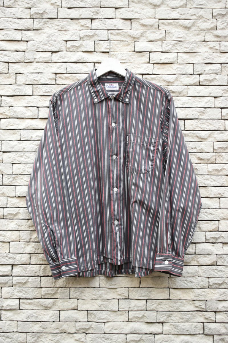 画像1: 50-60's CAMPUS Cotton BD/OC Shirt (1)