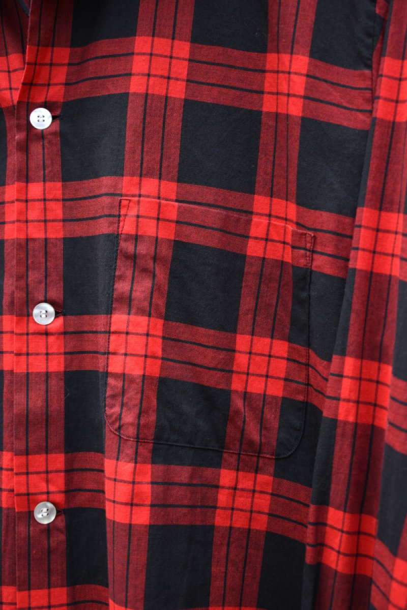 画像6: 60's ARROW Cotton Open Collar Shirt (6)