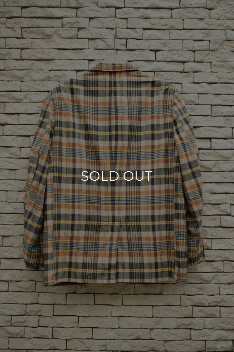 画像11: 60's Madras Check Tailored Jacket (11)