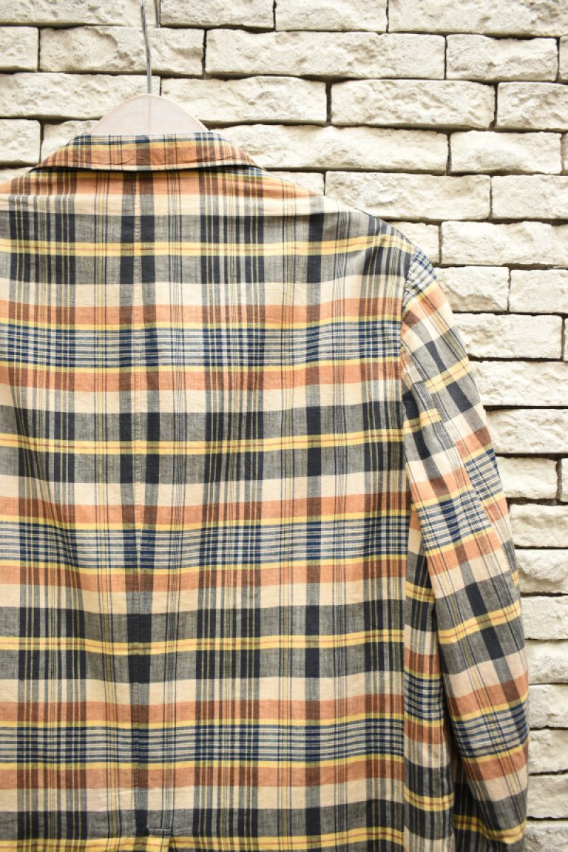 画像12: 60's Madras Check Tailored Jacket (12)