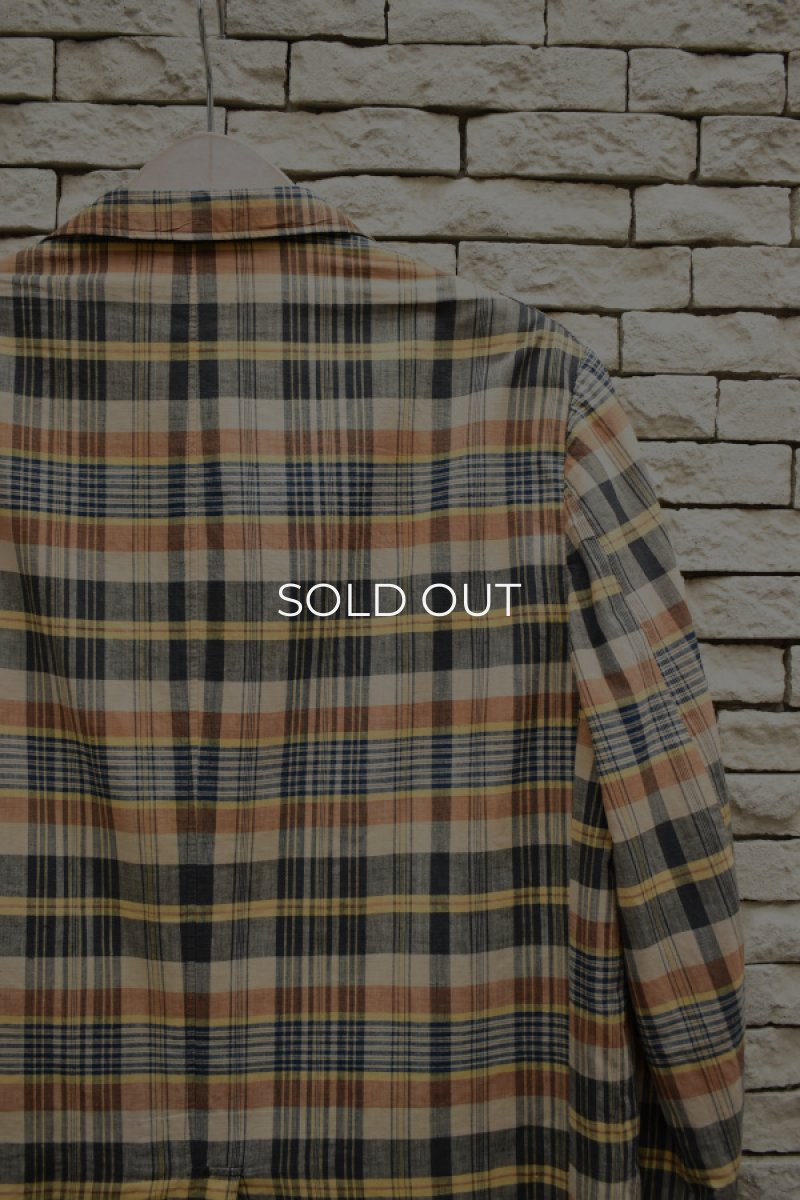 画像12: 60's Madras Check Tailored Jacket (12)