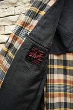 画像9: 60's Madras Check Tailored Jacket (9)