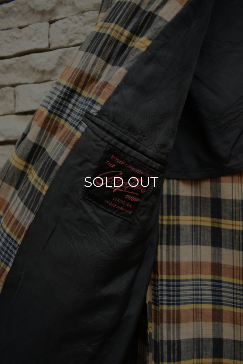 画像9: 60's Madras Check Tailored Jacket (9)
