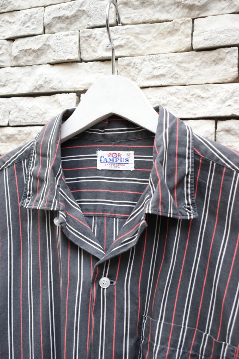 画像5: 50-60's CAMPUS Cotton BD/OC Shirt (5)