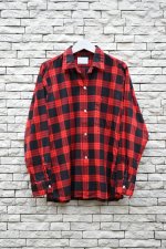 画像1: 60's ARROW Cotton Open Collar Shirt (1)