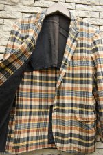画像8: 60's Madras Check Tailored Jacket (8)