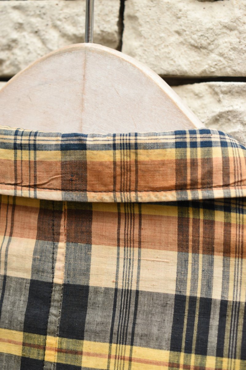 画像16: 60's Madras Check Tailored Jacket (16)