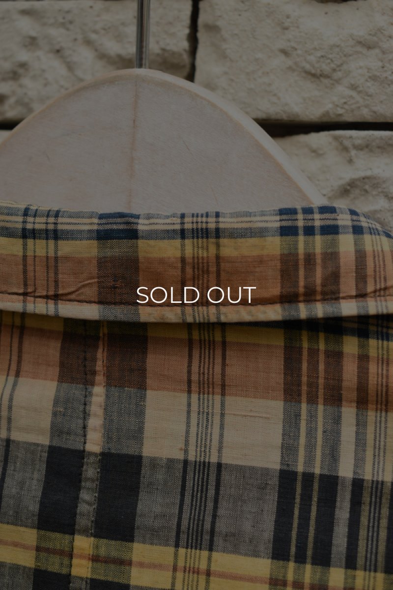 画像16: 60's Madras Check Tailored Jacket (16)