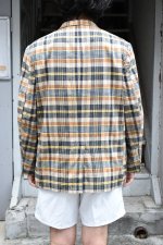 画像22: 60's Madras Check Tailored Jacket (22)
