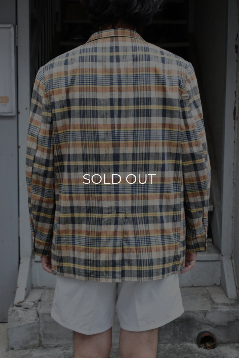 画像22: 60's Madras Check Tailored Jacket (22)