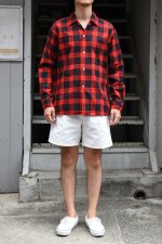 画像13: 60's ARROW Cotton Open Collar Shirt (13)