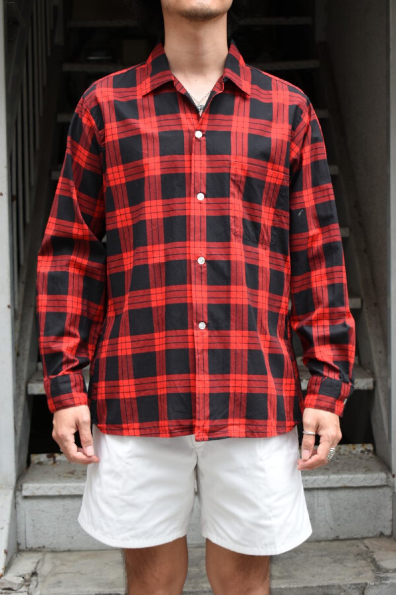 画像16: 60's ARROW Cotton Open Collar Shirt (16)