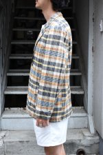 画像21: 60's Madras Check Tailored Jacket (21)