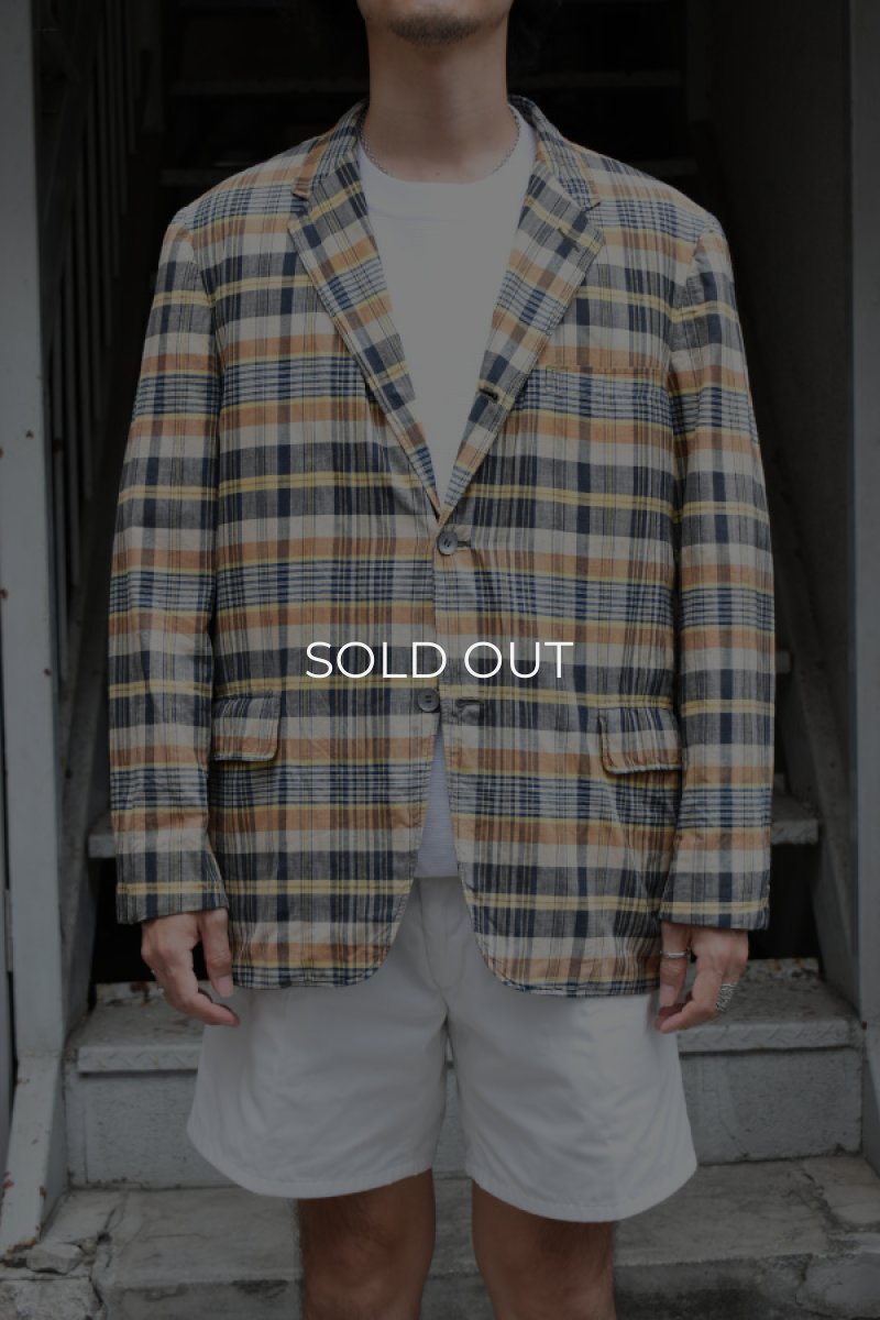 画像20: 60's Madras Check Tailored Jacket (20)
