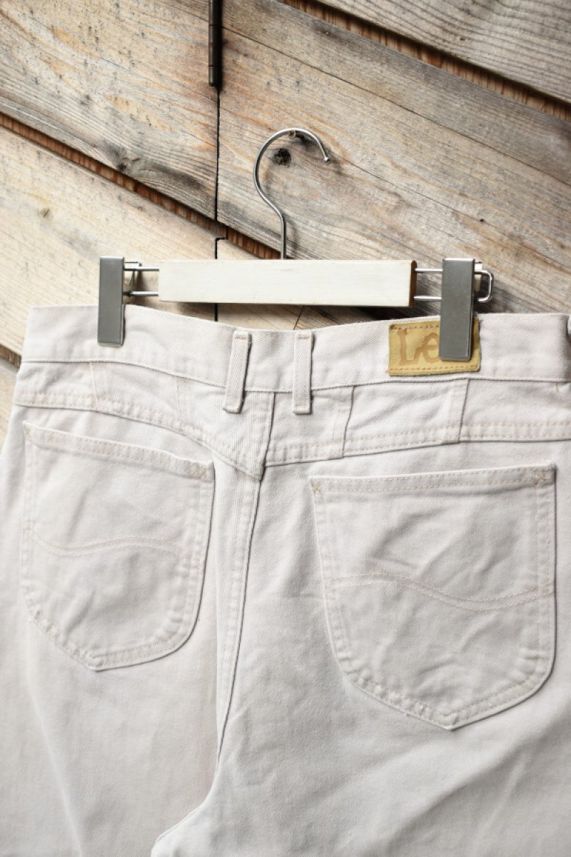 画像12: 80-90's Lee Ivory Color Denim Pants -MADE IN USA- (12)