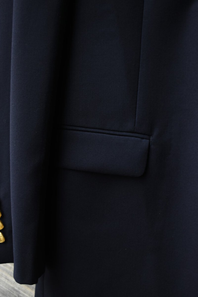 画像7: LAUREN RALPH LAUREN Single-Breasted 2B Navy Blazer (7)