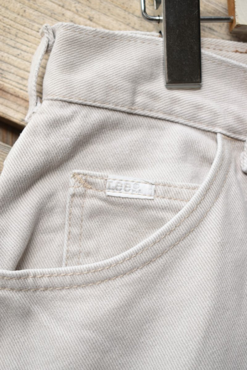 画像4: 80-90's Lee Ivory Color Denim Pants -MADE IN USA- (4)