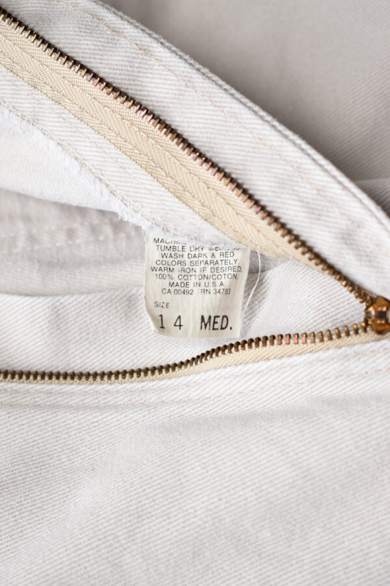 画像9: 80-90's Lee Ivory Color Denim Pants -MADE IN USA- (9)