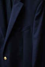 画像3: LAUREN RALPH LAUREN Single-Breasted 2B Navy Blazer (3)