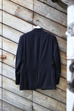 画像12: LAUREN RALPH LAUREN Single-Breasted 2B Navy Blazer (12)