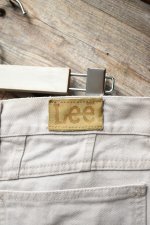 画像14: 80-90's Lee Ivory Color Denim Pants -MADE IN USA- (14)