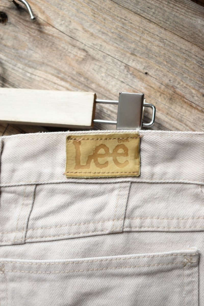 画像14: 80-90's Lee Ivory Color Denim Pants -MADE IN USA- (14)
